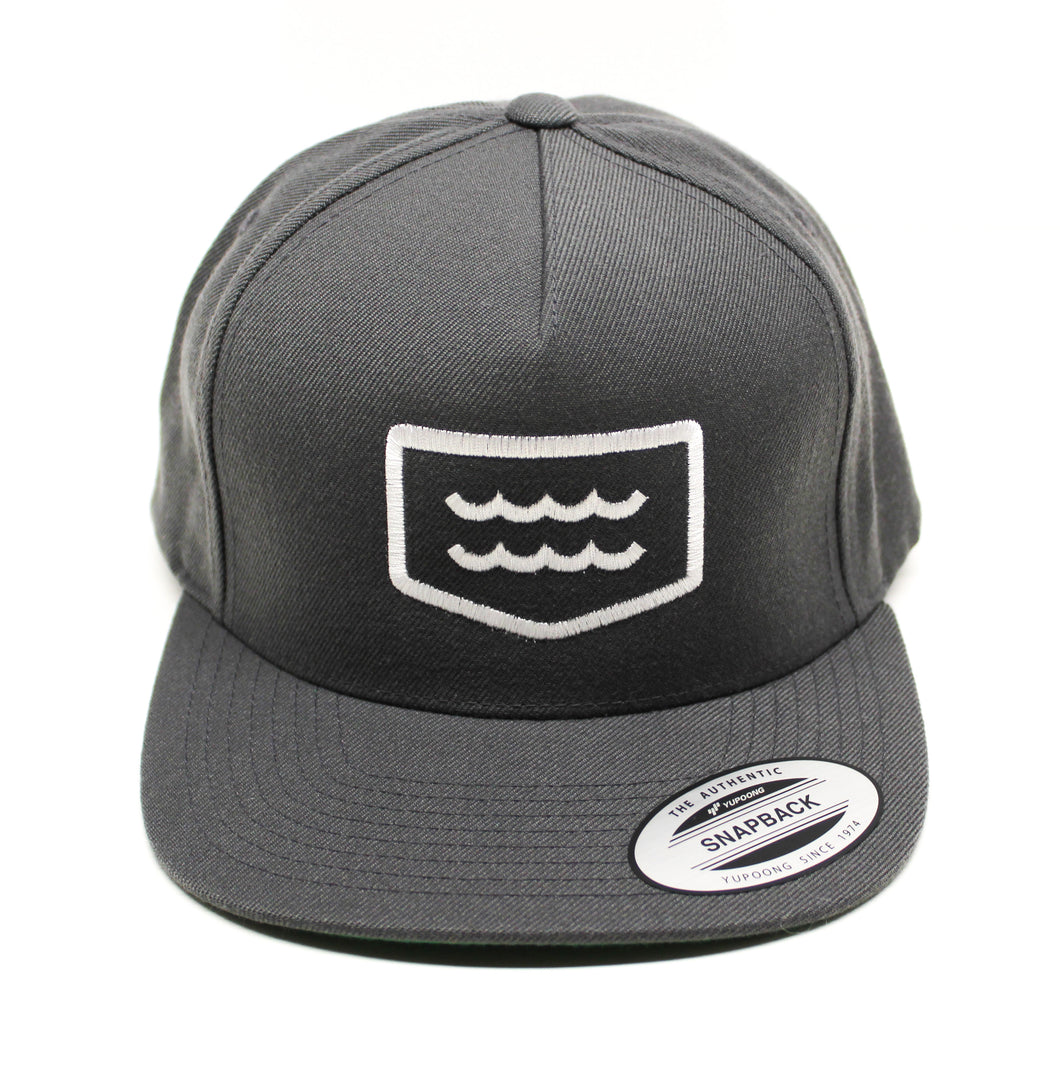 Life's a Beach Logo Hat - Gray