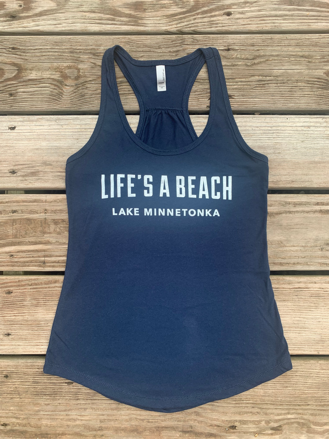 Navy Racerback LAB Tank