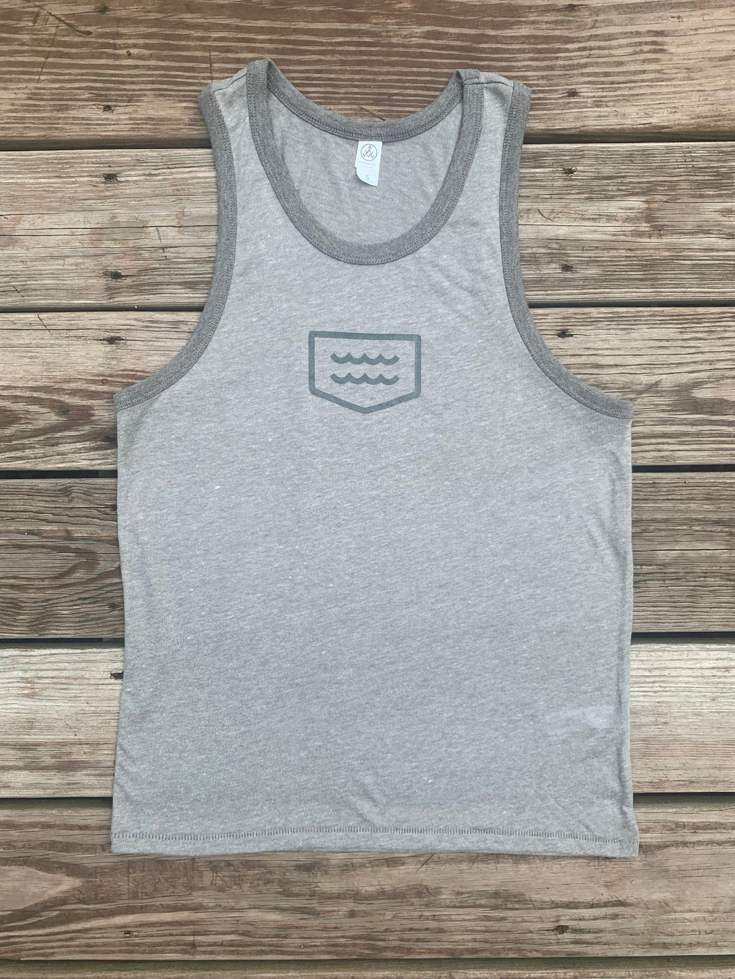 Heathered Grey Logo Tank