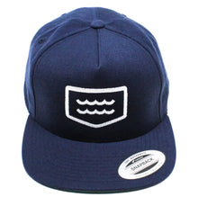 Load image into Gallery viewer, Life&#39;s a Beach Logo Hat - Navy
