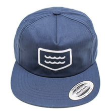 Load image into Gallery viewer, Life&#39;s a Beach Logo Hat - Navy (unstructured)
