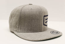 Load image into Gallery viewer, Life&#39;s a Beach Offset Logo Hat - Heather Grey
